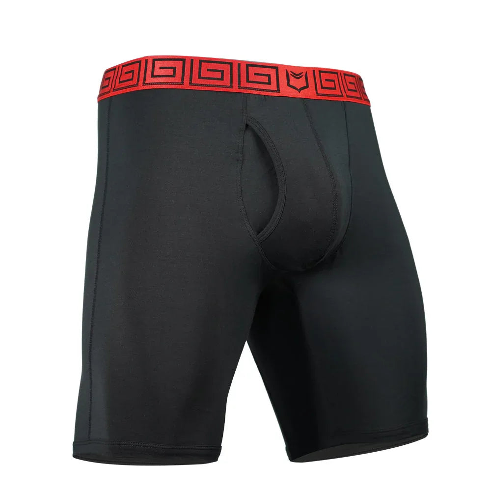 SHEATH V Men's 8" Sports Performance Boxer Brief - GOLF LEAGUE