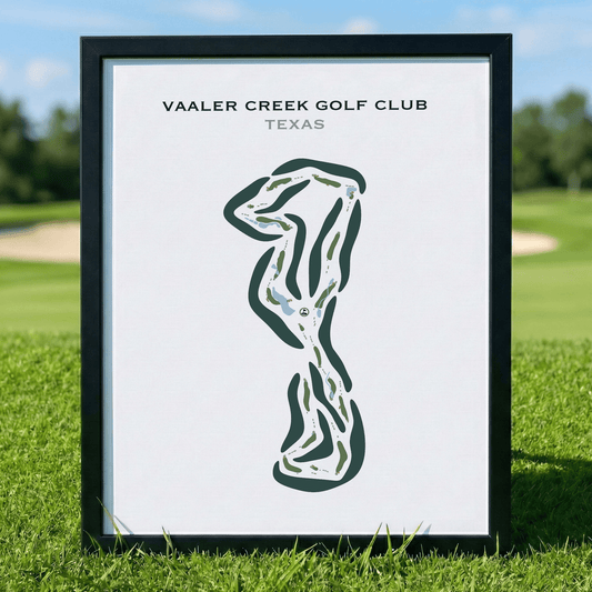 Vaaler Creek Golf Club, Texas - Printed Golf Courses