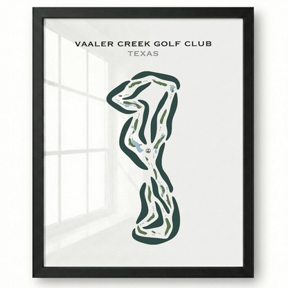 Vaaler Creek Golf Club, Texas - Printed Golf Courses