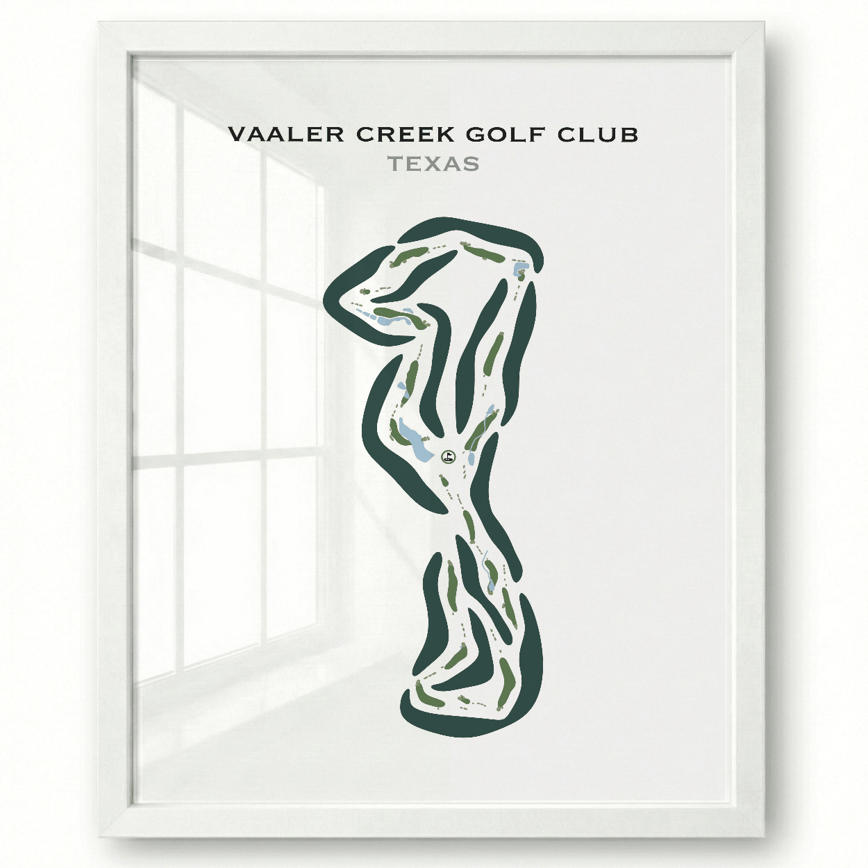 Vaaler Creek Golf Club, Texas - Printed Golf Courses