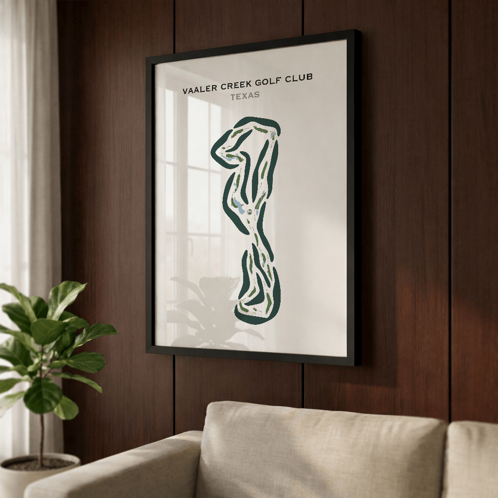 Vaaler Creek Golf Club, Texas - Printed Golf Courses