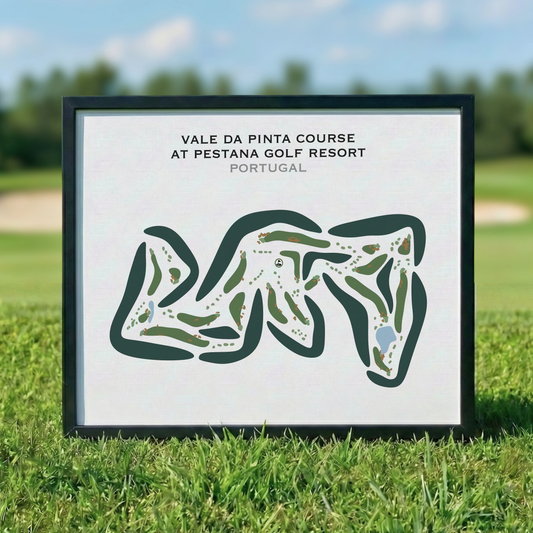 Vale da Pinta Course at Pestana Golf Resort, Portugal - Printed Golf Courses