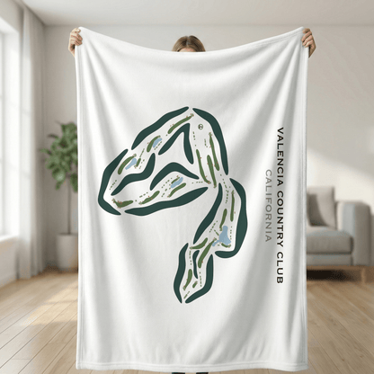 Valencia Country Club, California - Printed Golf Courses