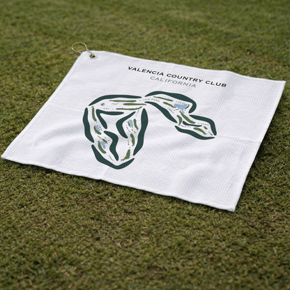 Valencia Country Club, California - Printed Golf Courses