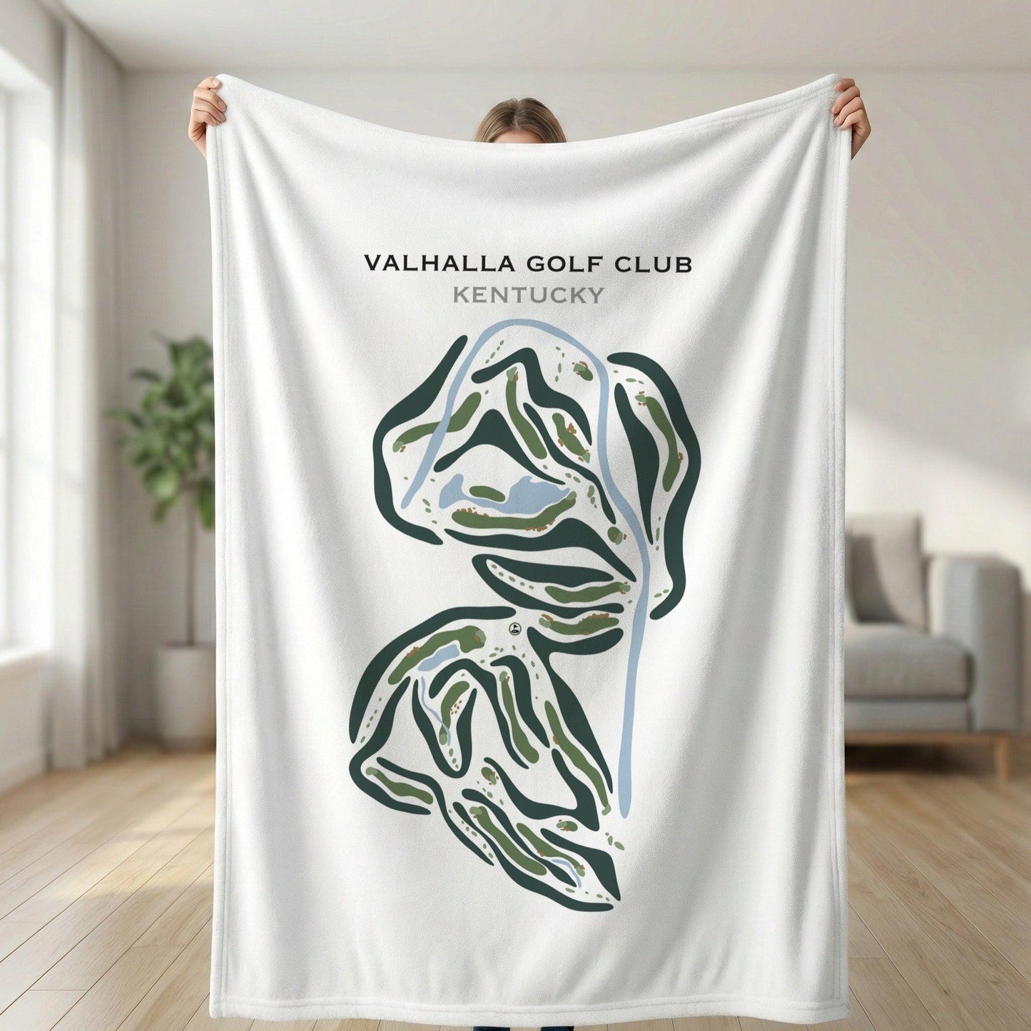 Valhalla Golf Club, Louisville, Kentucky - Printed Golf Courses