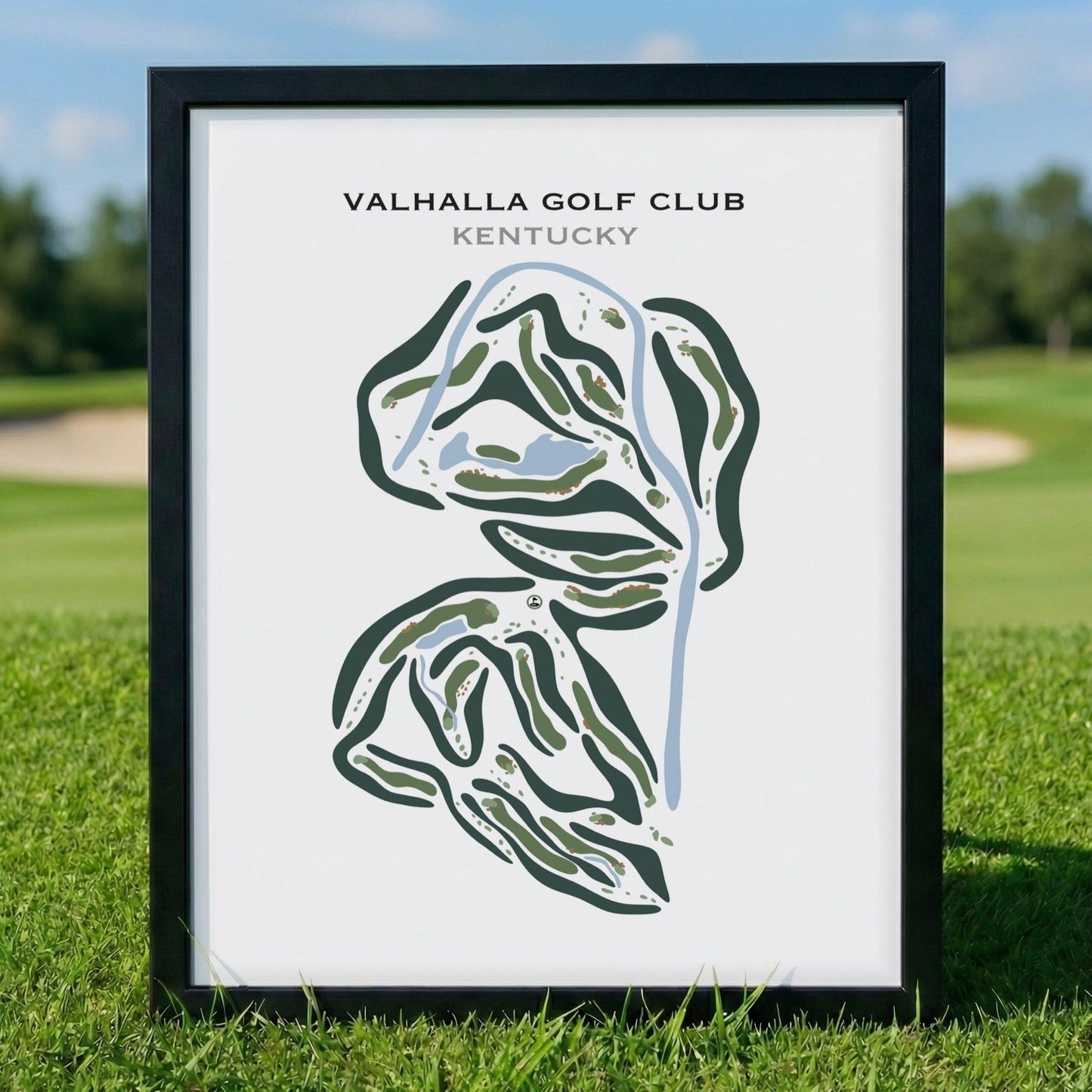 Valhalla Golf Club, Louisville, Kentucky - Printed Golf Courses