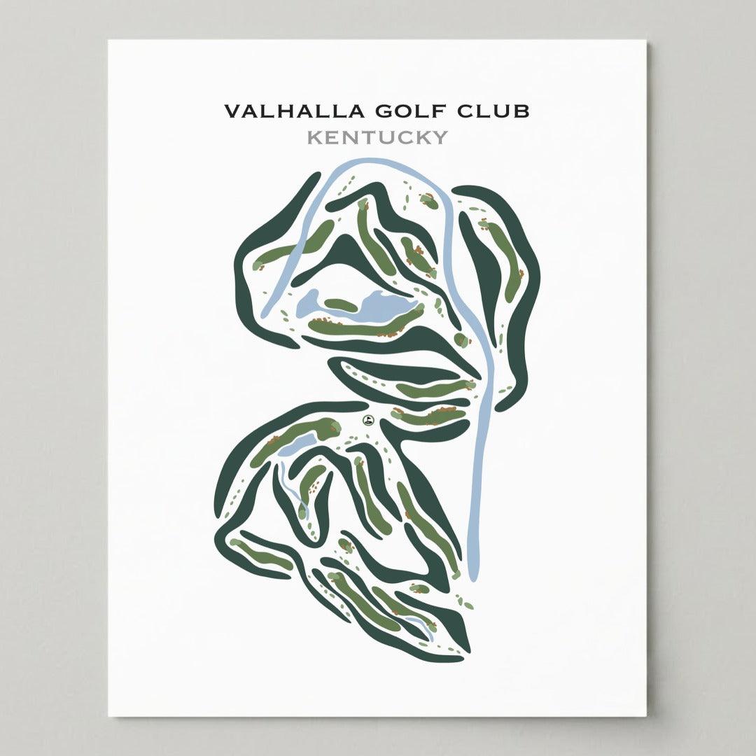 Valhalla Golf Club, Louisville, Kentucky - Printed Golf Courses
