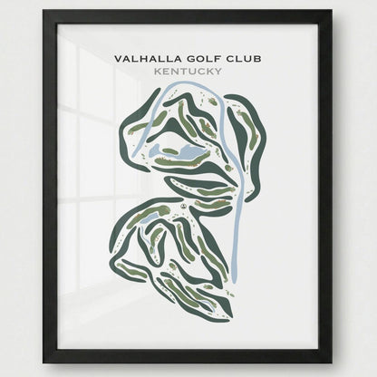 Valhalla Golf Club, Louisville, Kentucky - Printed Golf Courses