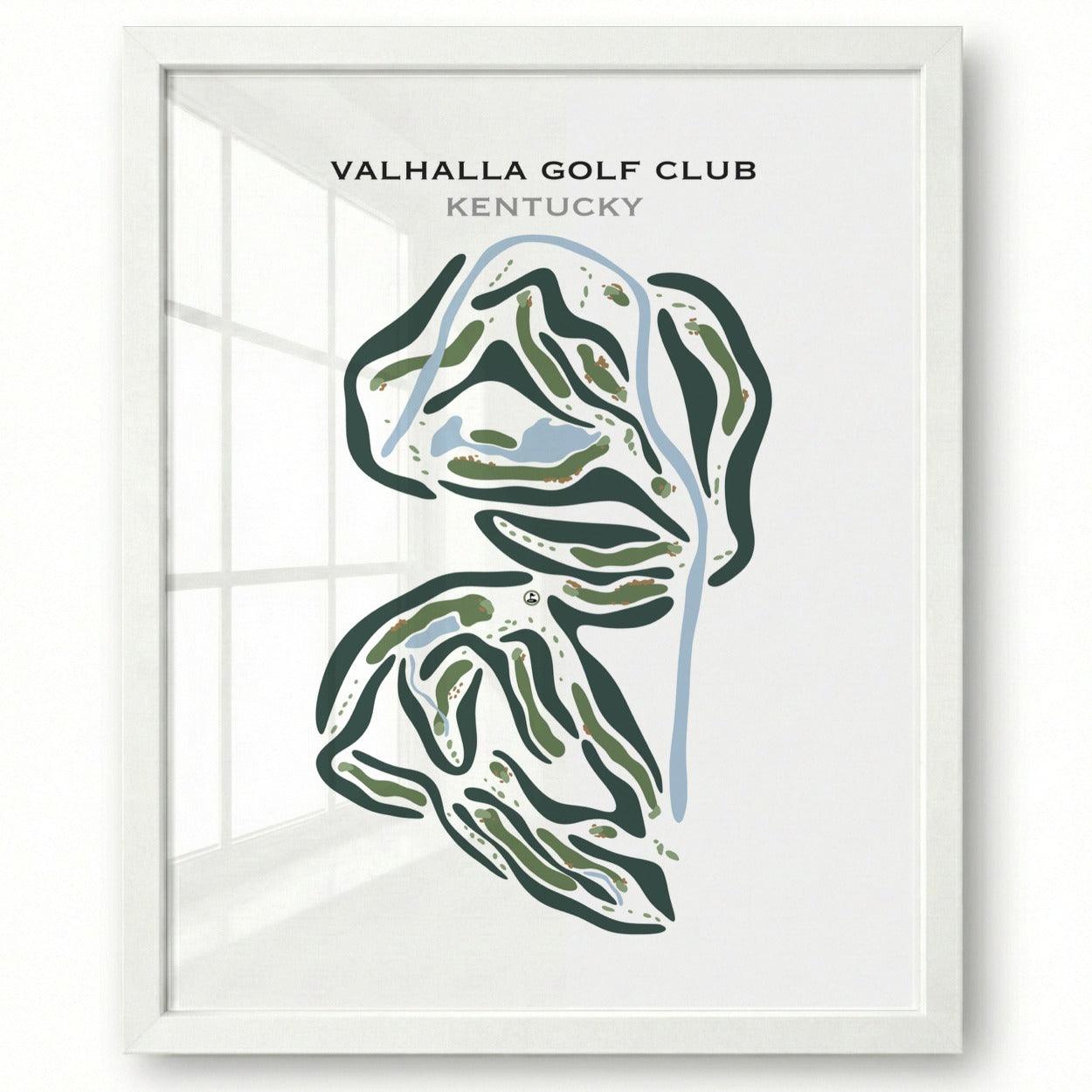 Valhalla Golf Club, Louisville, Kentucky - Printed Golf Courses