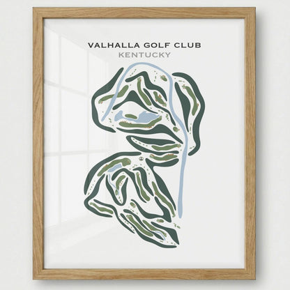 Valhalla Golf Club, Louisville, Kentucky - Printed Golf Courses