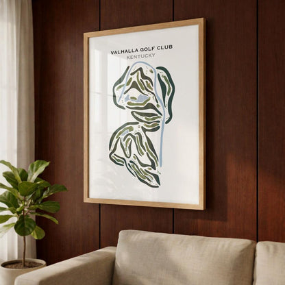 Valhalla Golf Club, Louisville, Kentucky - Printed Golf Courses