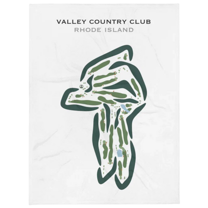 Valley Country Club, Rhode Island - Printed Golf Courses