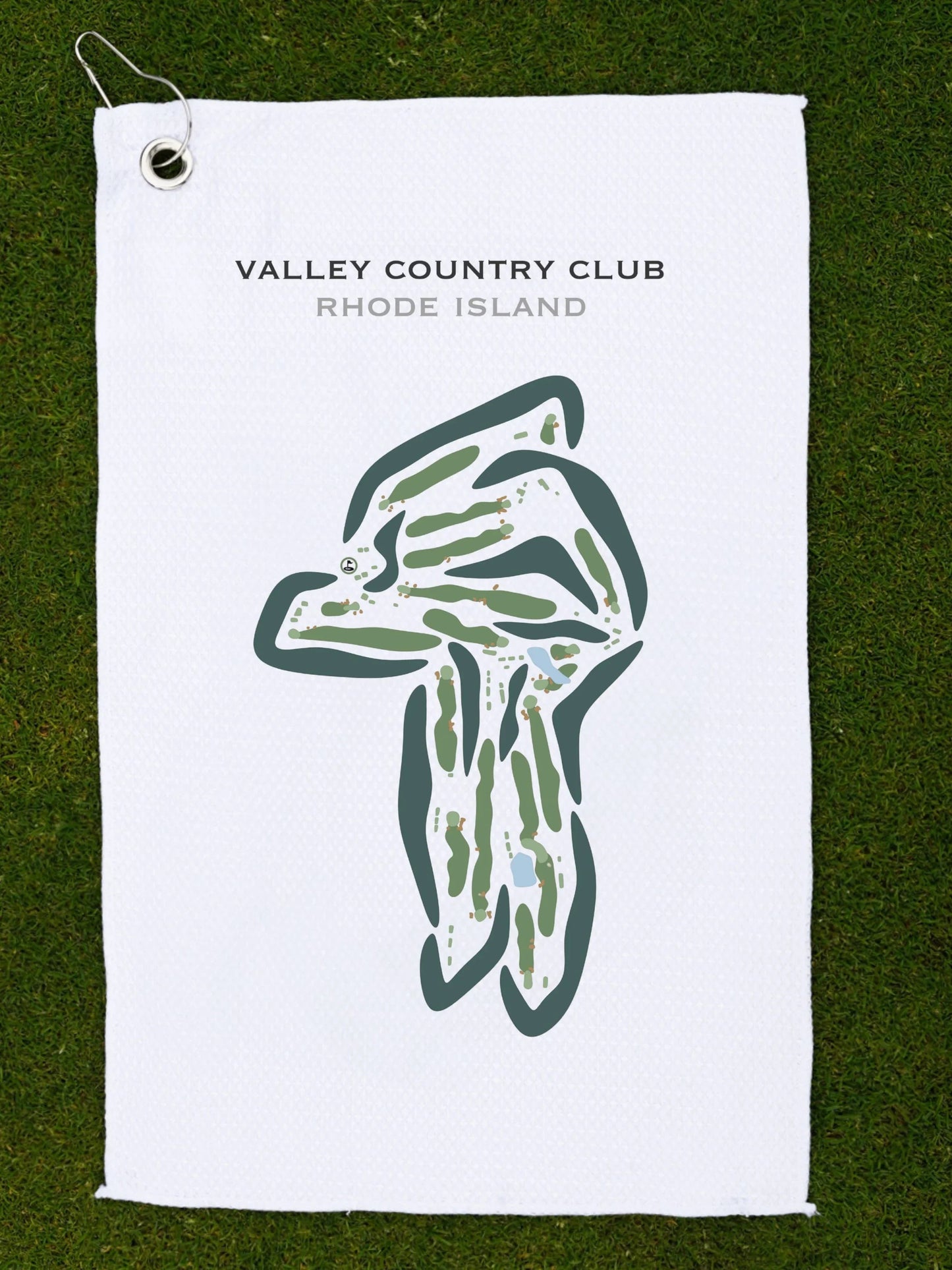 Valley Country Club, Rhode Island - Printed Golf Courses
