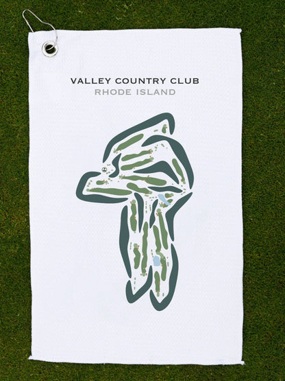 Valley Country Club, Rhode Island - Printed Golf Courses