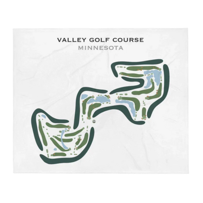 Valley Golf Course, East Grand Forks, Minnesota - Printed Golf Courses