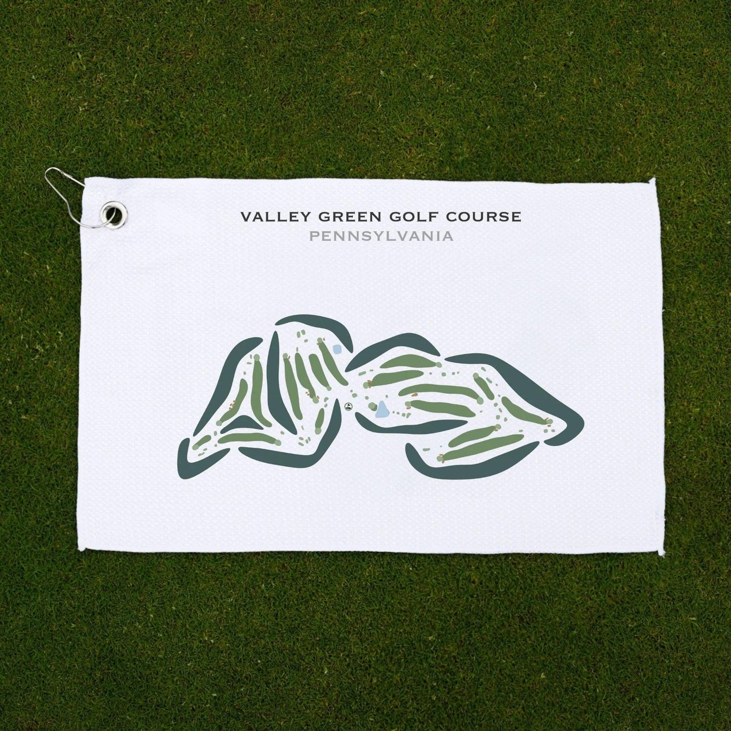 Valley Green Golf Course, Pennsylvania - Printed Golf Courses