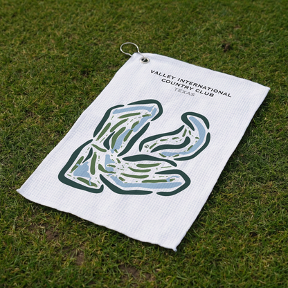 Valley International Country Club, Texas - Printed Golf Courses