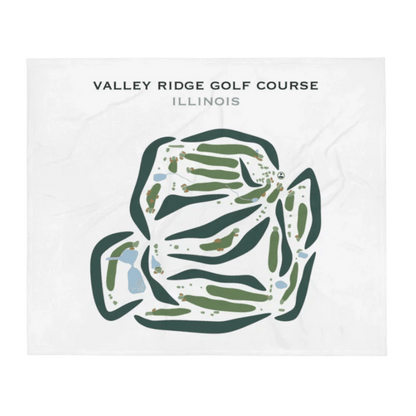 Valley Ridge Golf Course, Illinois - Printed Golf Courses
