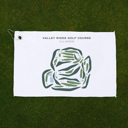 Valley Ridge Golf Course, Illinois - Printed Golf Courses