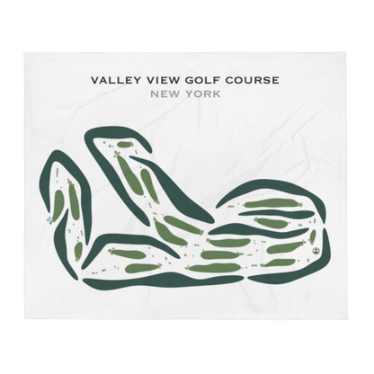 Valley View Golf Course, New York - Printed Golf Courses