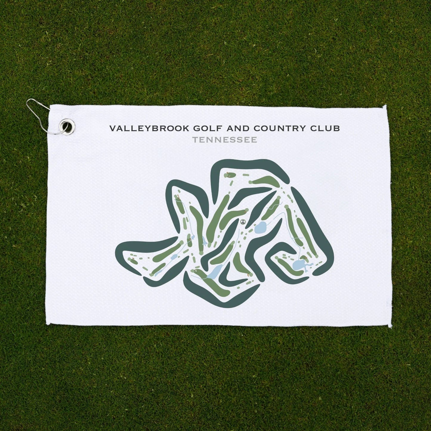 Valleybrook Golf and Country Club, Tennessee - Printed Golf Courses