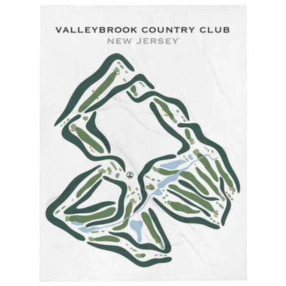 Valleybrook Country Club, New Jersey - Printed Golf Courses