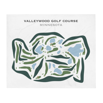 Valleywood Golf Course, Minnesota - Printed Golf Courses