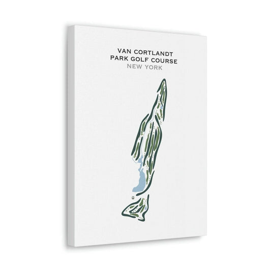 Van Cortlandt Park Golf Course, New York - Printed Golf Courses