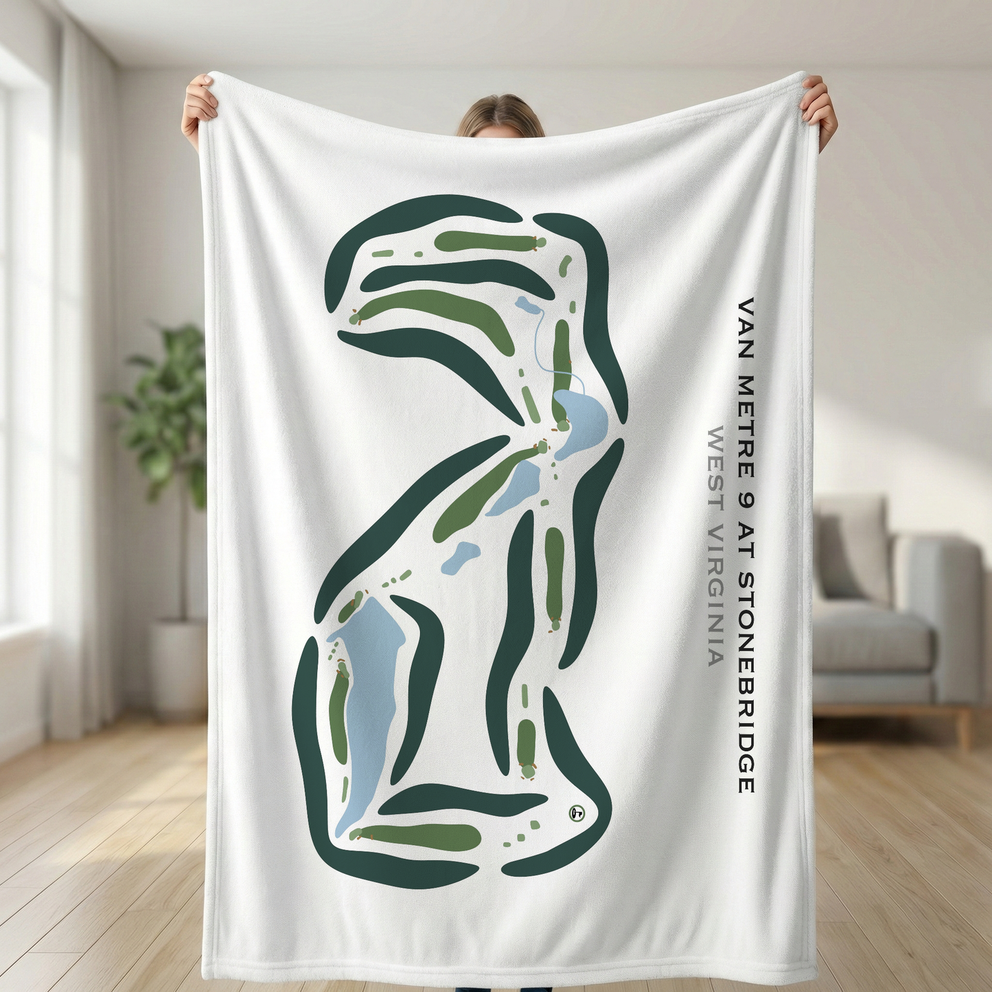 VanMetre 9 at Stonebridge, West Virginia - Printed Golf Courses