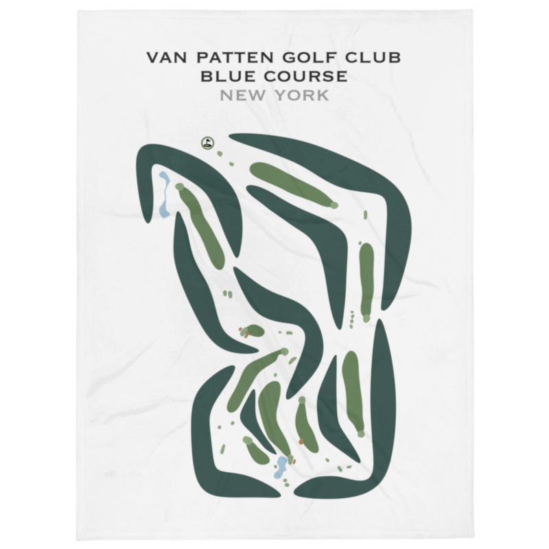 Van Patten Golf Club, Blue Course, New York - Printed Golf Courses