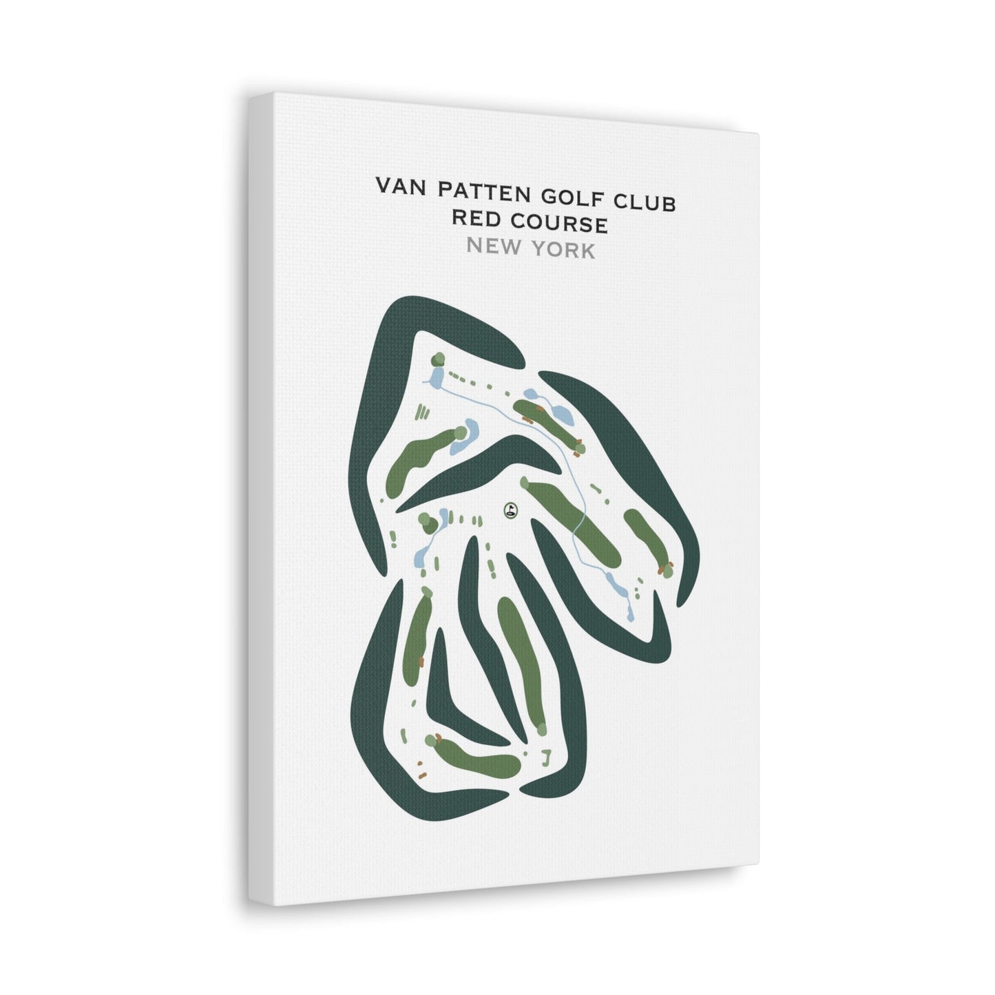 Van Patten Golf Club, Red Course, New York - Printed Golf Courses