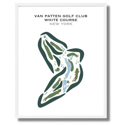 Van Patten Golf Club, White Course, New York - Printed Golf Courses