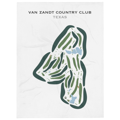 Van Zandt Country Club, Texas - Printed Golf Courses