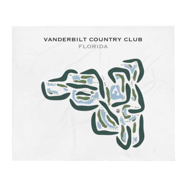 Vanderbilt Country Club, Florida - Printed Golf Courses