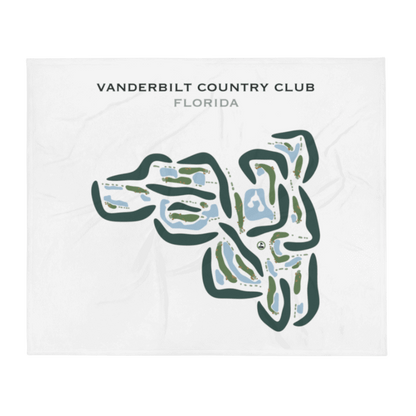 Vanderbilt Country Club, Florida - Printed Golf Courses