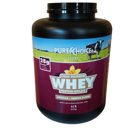 Whey Protein Isolate with Organic Vanilla