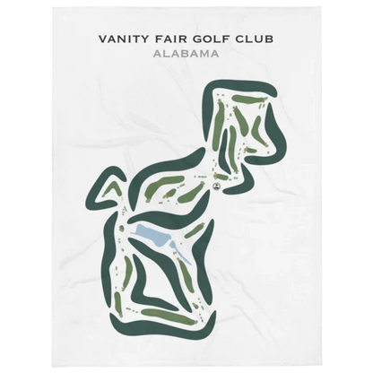 Vanity Fair Golf Club, Alabama - Printed Golf Courses