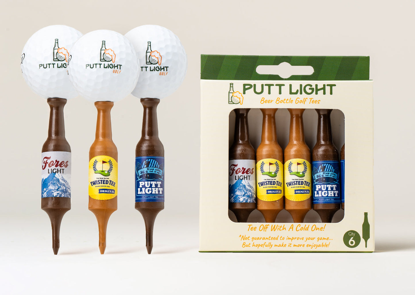 Beer Bottle Golf Tee