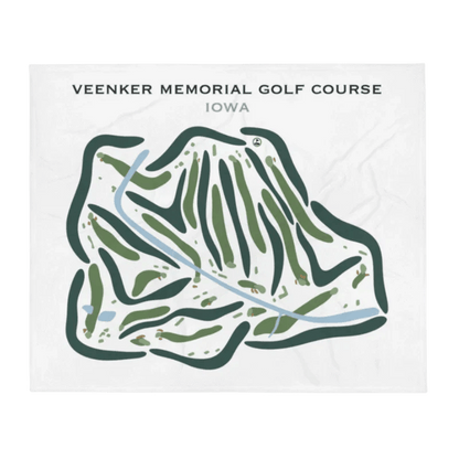 Veenker Memorial Golf Course, Iowa - Printed Golf Courses