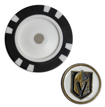 Officially Licensed Vegas Golden Knights Poker Chip Golf Ball Marker