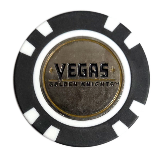 Officially Licensed Vegas Golden Knights Poker Chip Golf Ball Marker
