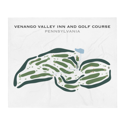 Venango Valley Inn and Golf Course, Pennsylvania - Printed Golf Courses