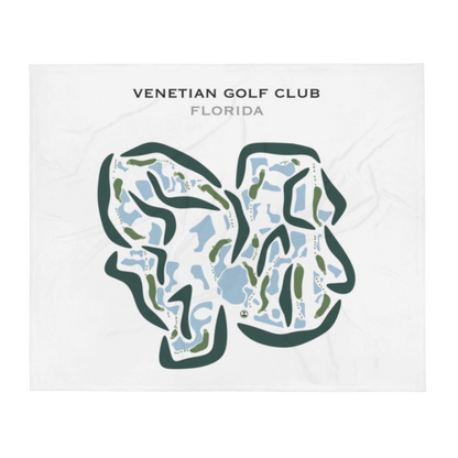 Venetian Golf Club, Florida - Printed Golf Courses
