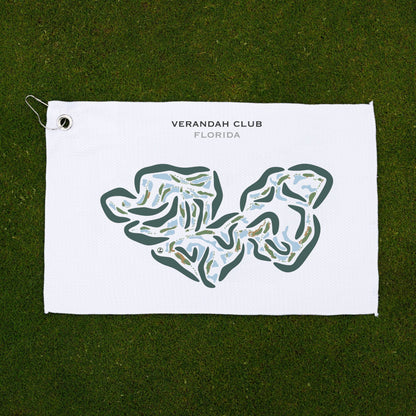 Verandah Club, Florida - Printed Golf Courses