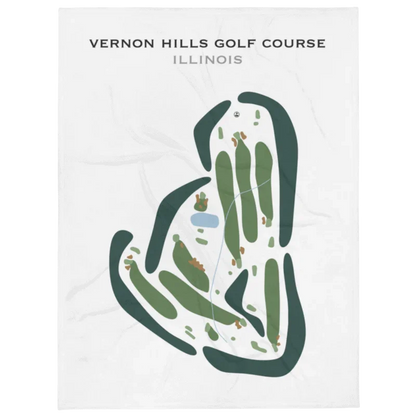 Vernon Hills Golf Course, Illinois - Printed Golf Courses