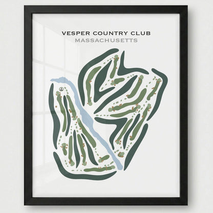 Vesper Country Club, Massachusetts - Printed Golf Courses