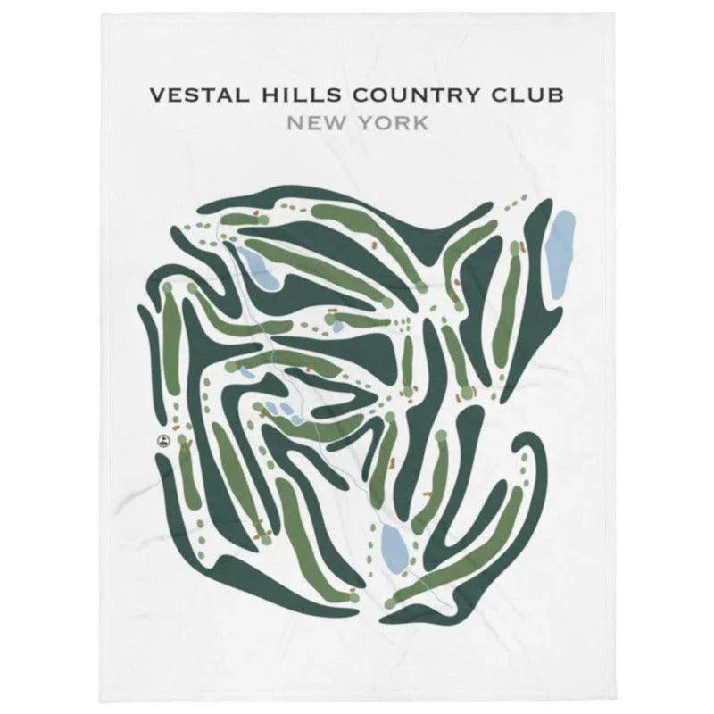 Vestal Hills Country Club, New York - Printed Golf Courses