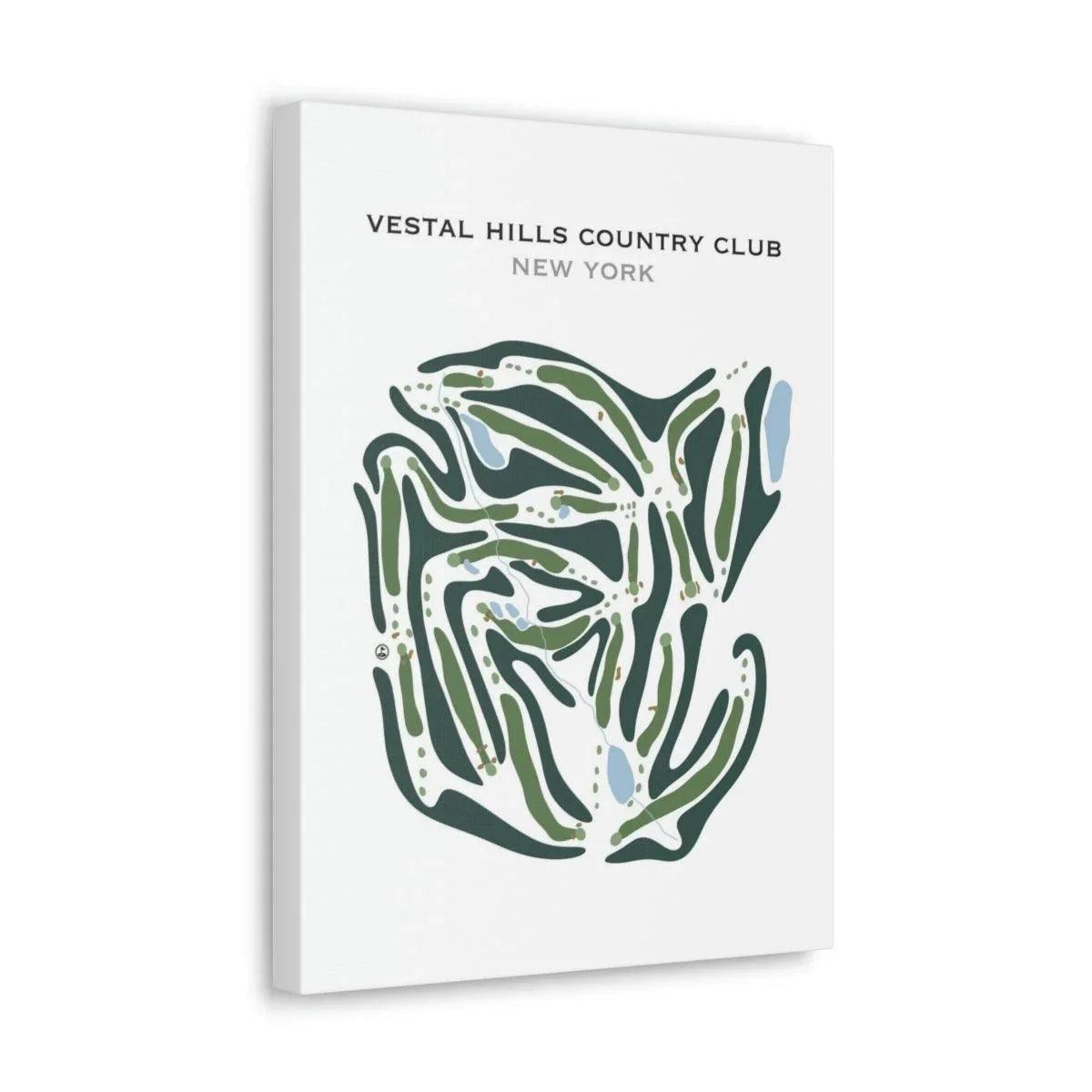 Vestal Hills Country Club, New York - Printed Golf Courses
