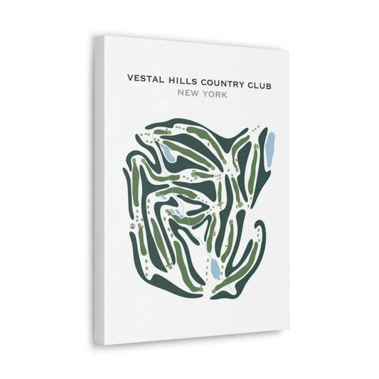 Vestal Hills Country Club, New York - Printed Golf Courses