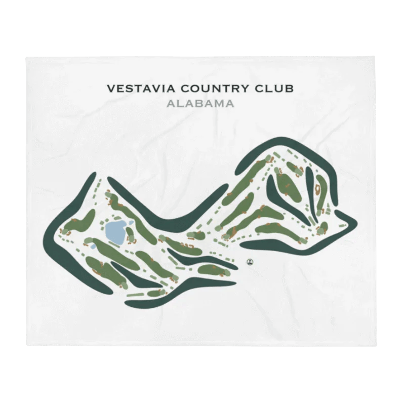 Vestavia Country Club, Alabama - Printed Golf Courses